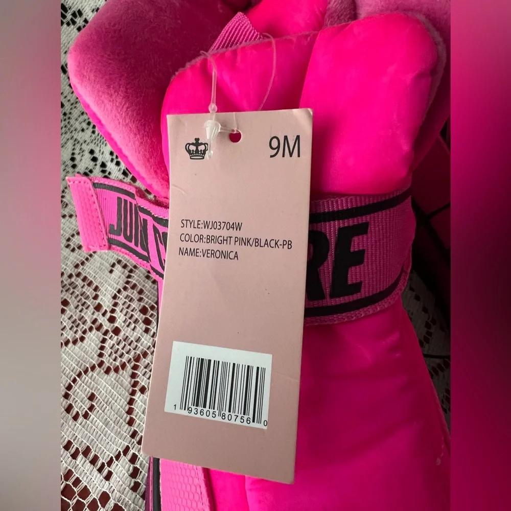 NWT Juicy Couture Veronica Puffer Snow Boots sz 9 moon boot - Picture 2 of 7